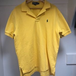 Polo Large yellow shirt